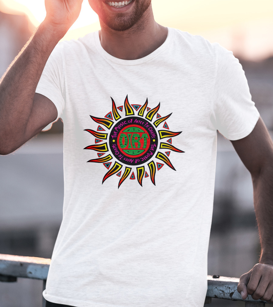 The Music Of Alice In Chains Aic Sunburst T-Shirt