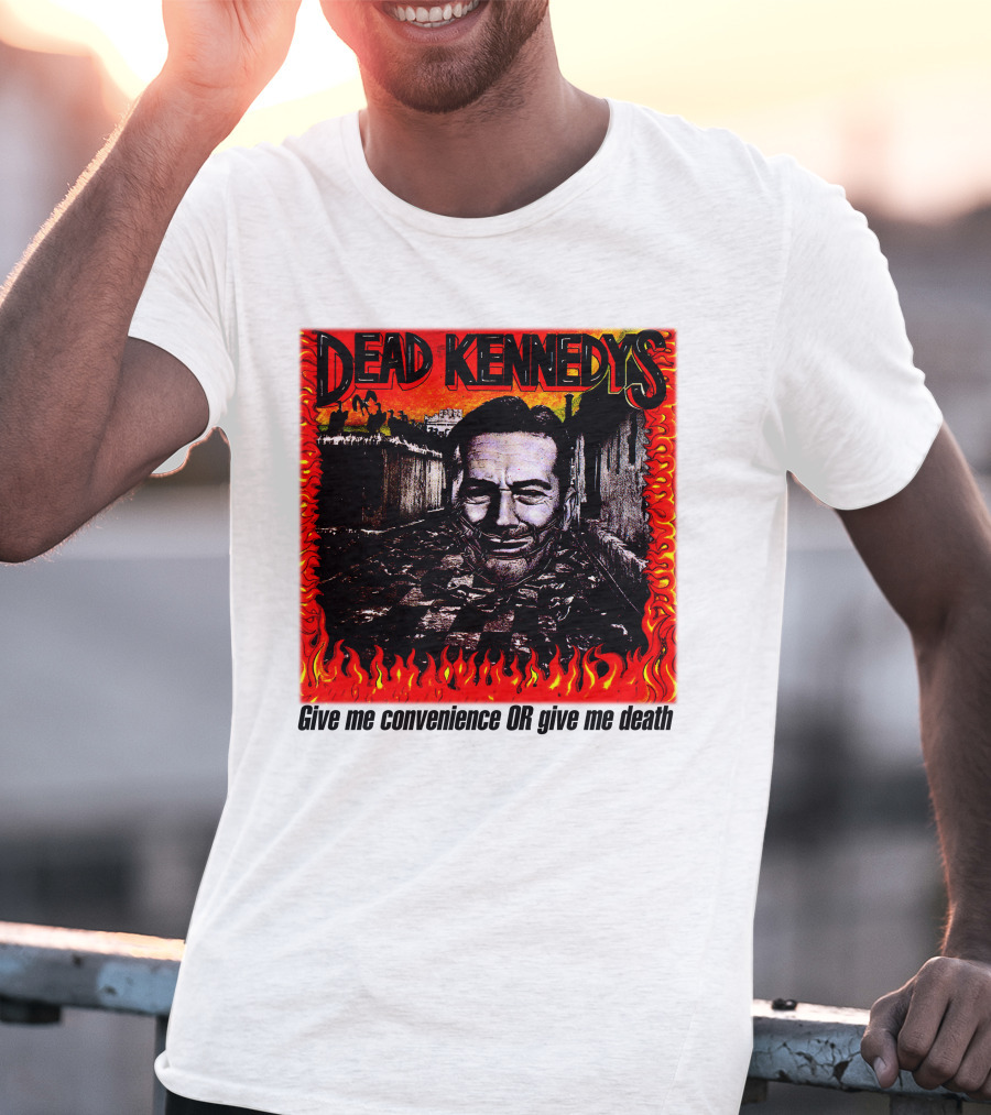 Dead Kennedys Give Me Convenience Or Give Me Death Flames T-Shirt