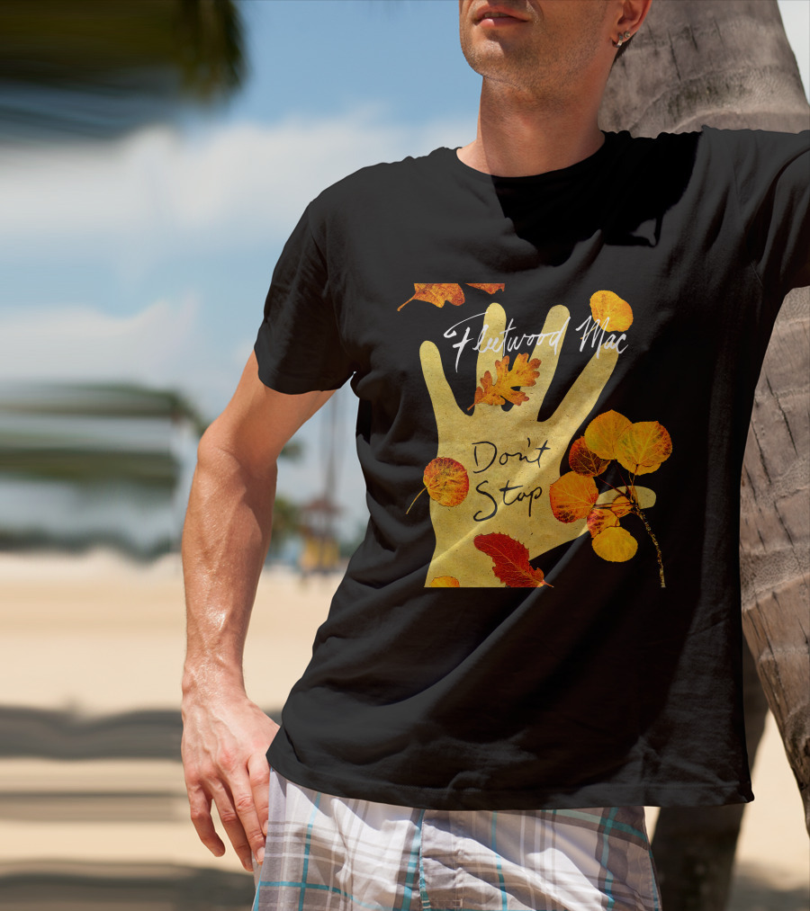 Fleetwood Mac Don't Stop Autumn Leaves T-Shirt