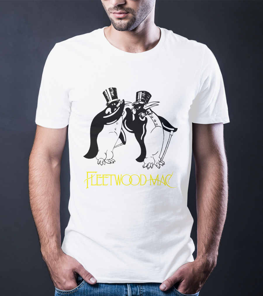 Fleetwood Mac Penguin Top Hat Duo T-Shirt