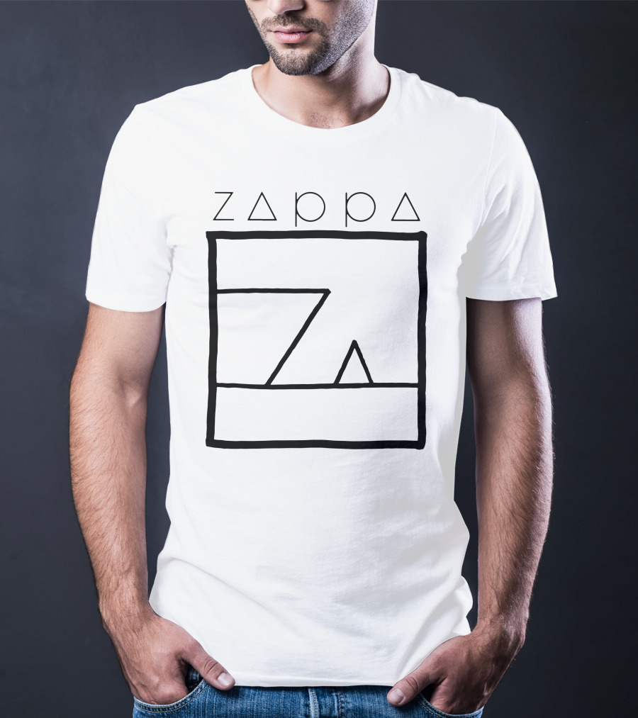 Zappa Geometric Minimalist T-Shirt