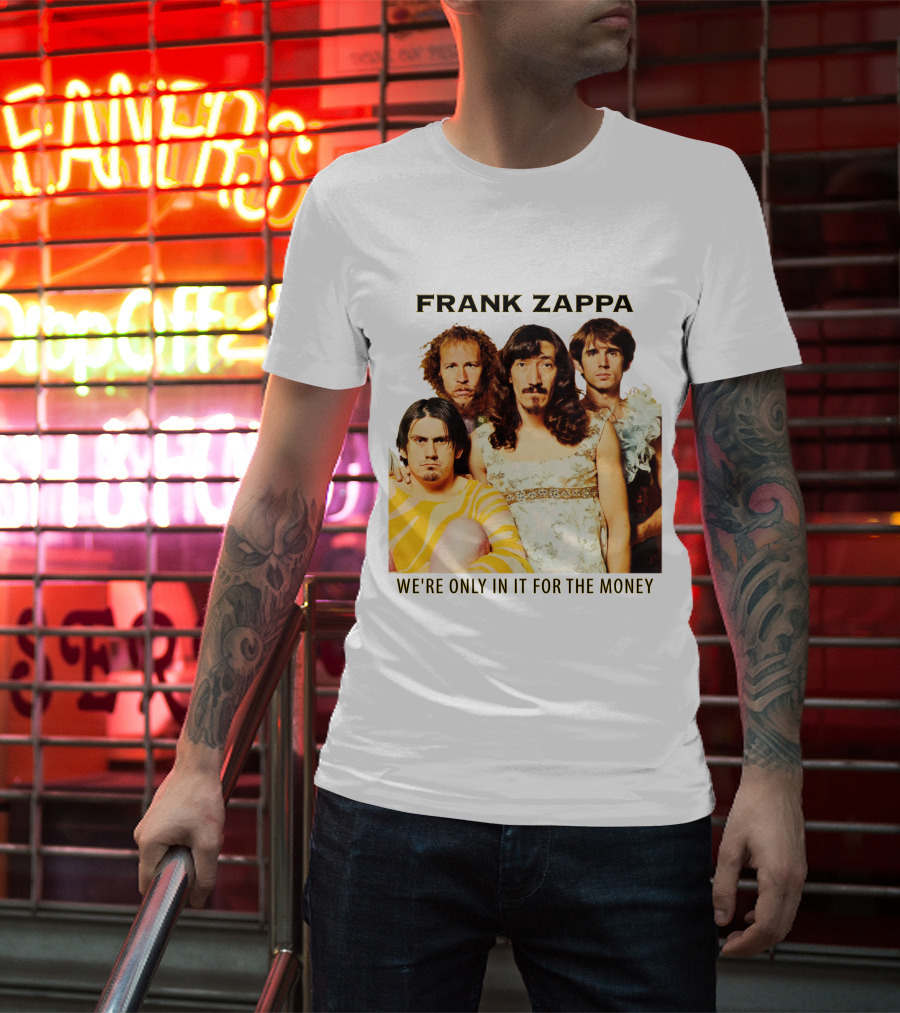 Frank Zappa We're Only In It For The Money T-Shirt