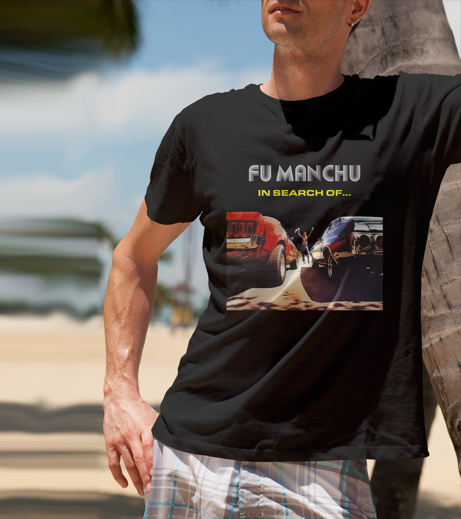 Fu Manchu In Search Of... Car Scene T-Shirt
