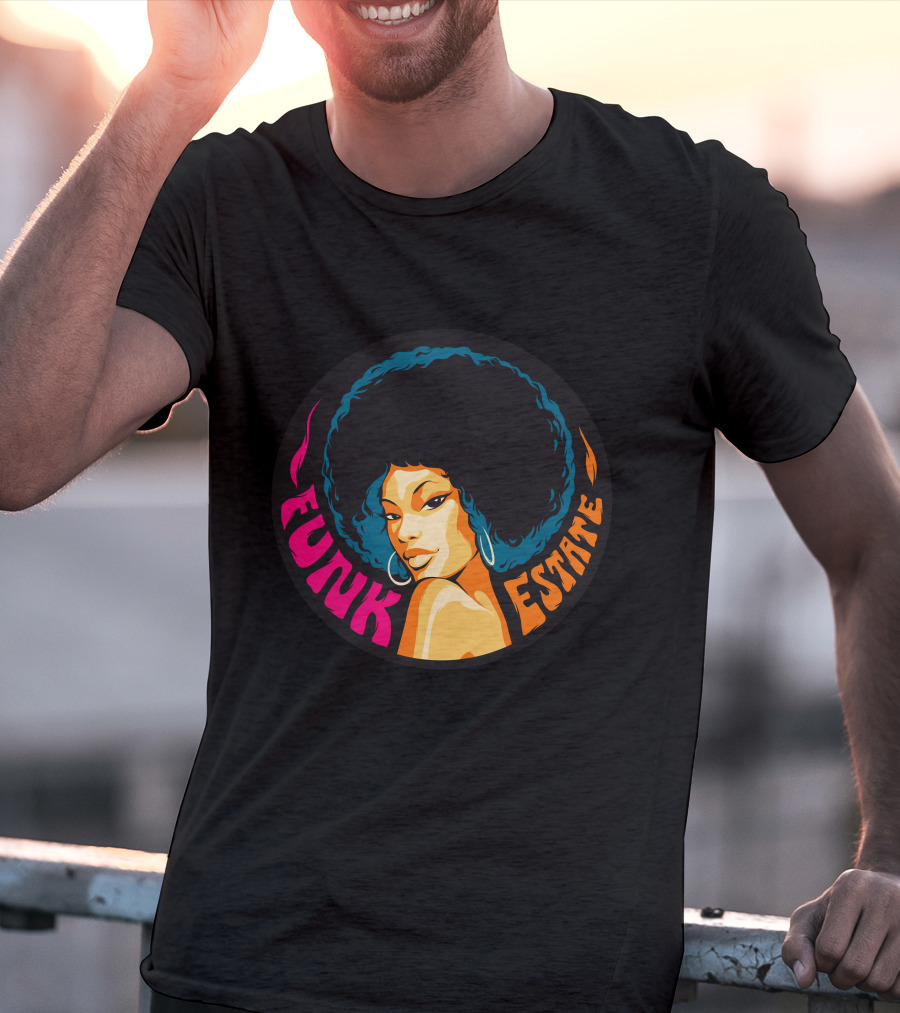 Funk Estate Afro Groove Vintage Style T-Shirt