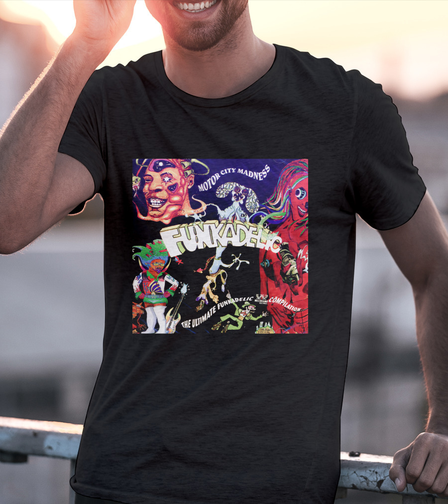 Funkadelic Motor City Madness The Ultimate Funkadelic Compilation T-Shirt