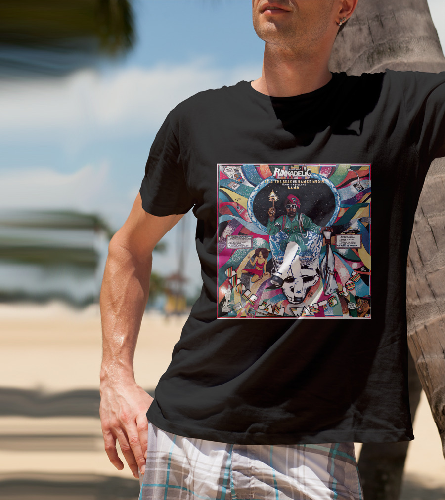 Funkadelic The Electric Spanking Of War Babies P-Funk George Clinton Album Art T-Shirt