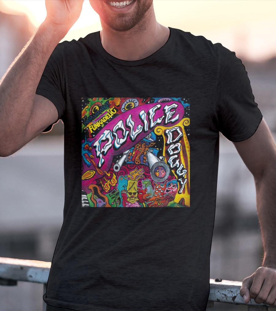Parliament Funkadelic Police Doggy T-Shirt