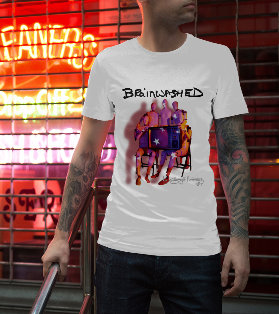 Brainwashed By George Harrison 2004 Mannequins With Television Star T-Shirt