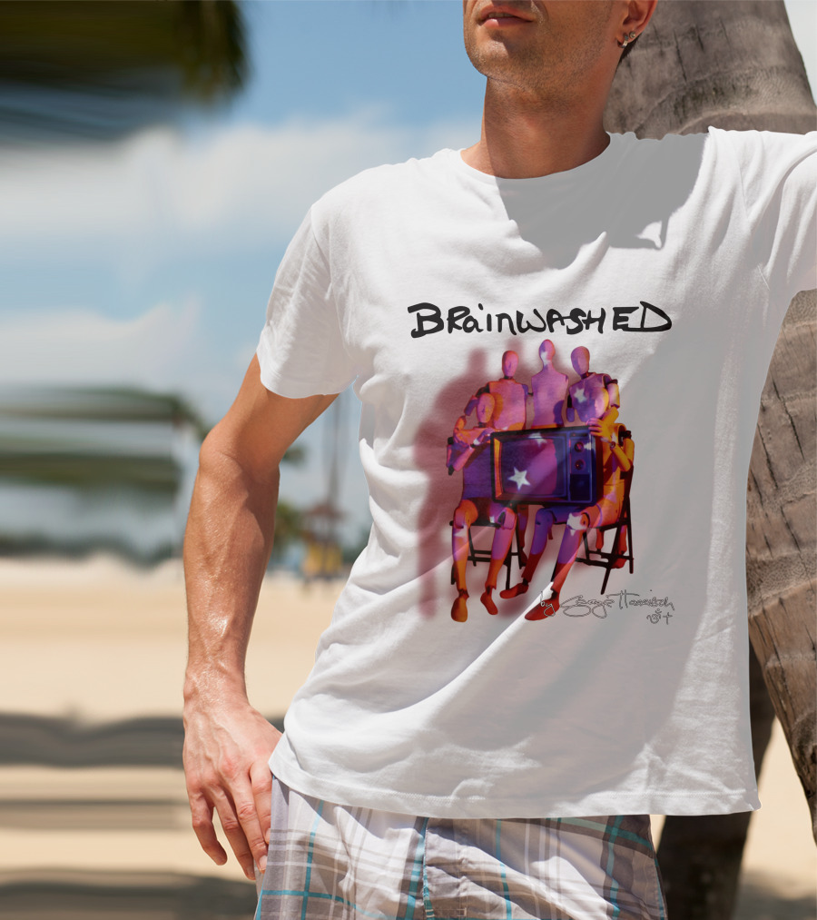 Brainwashed By George Harrison 2004 Mannequins With Television Star T-Shirt