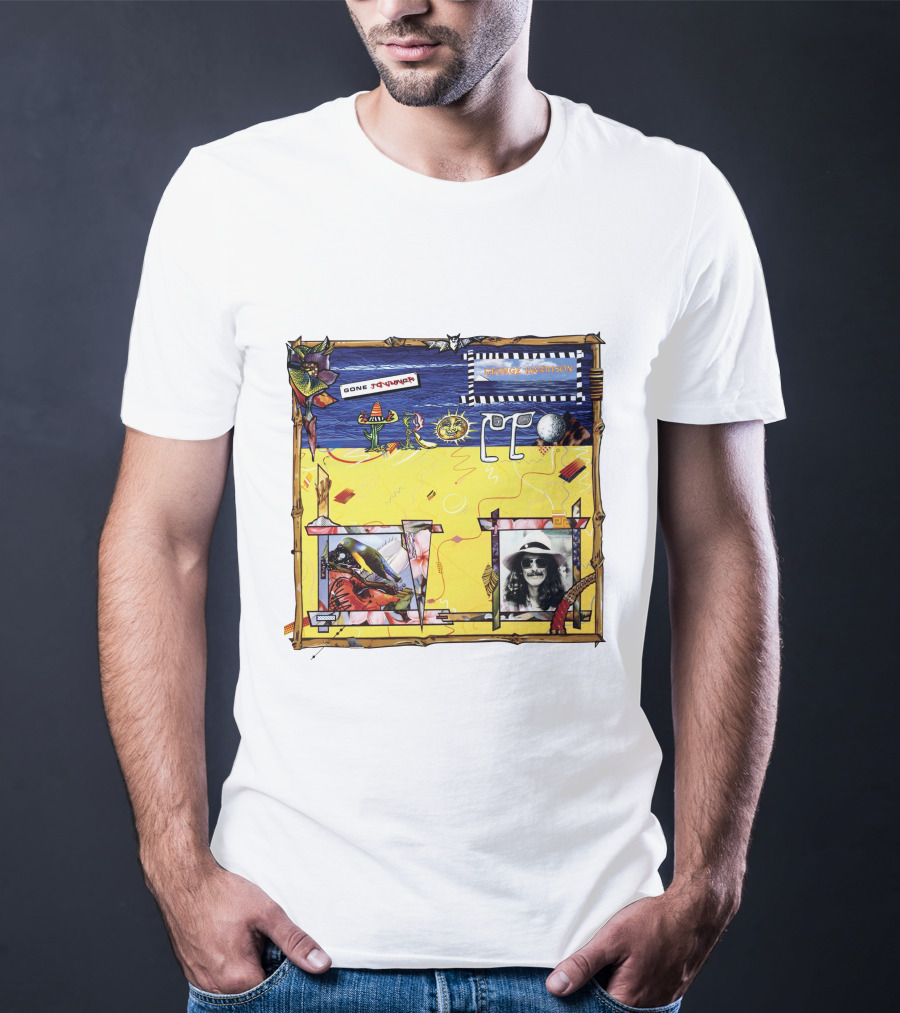 Gone Troppo George Harrison Vintage Album Cover Art T-Shirt