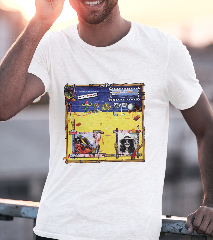 Gone Troppo George Harrison Vintage Album Cover Art T-Shirt