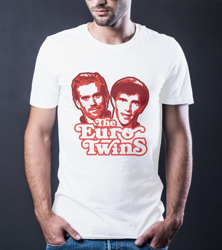 The Euro Twins Detroit Red Wings T-Shirt