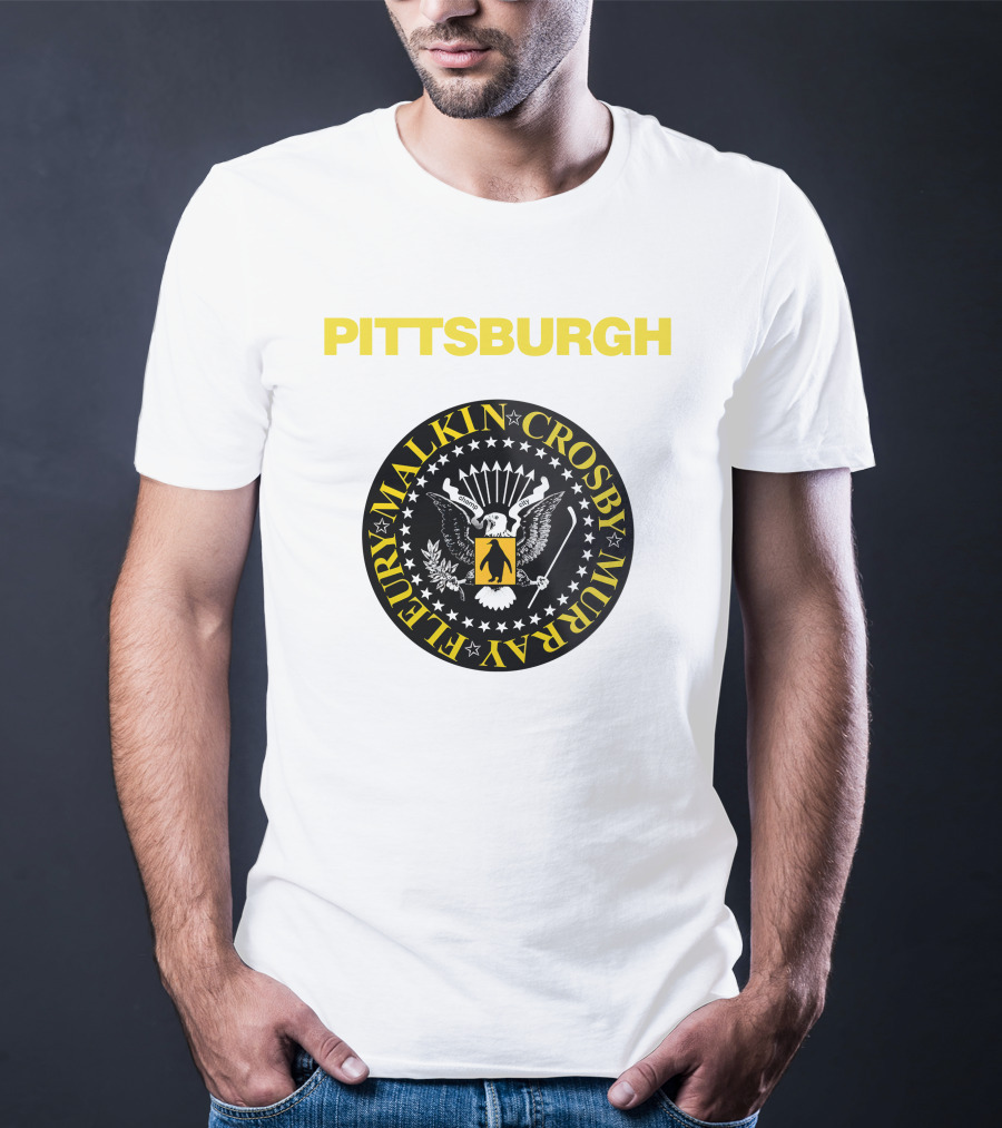 Pittsburgh Penguins Malkin Crosby Murray Fleury T-Shirt
