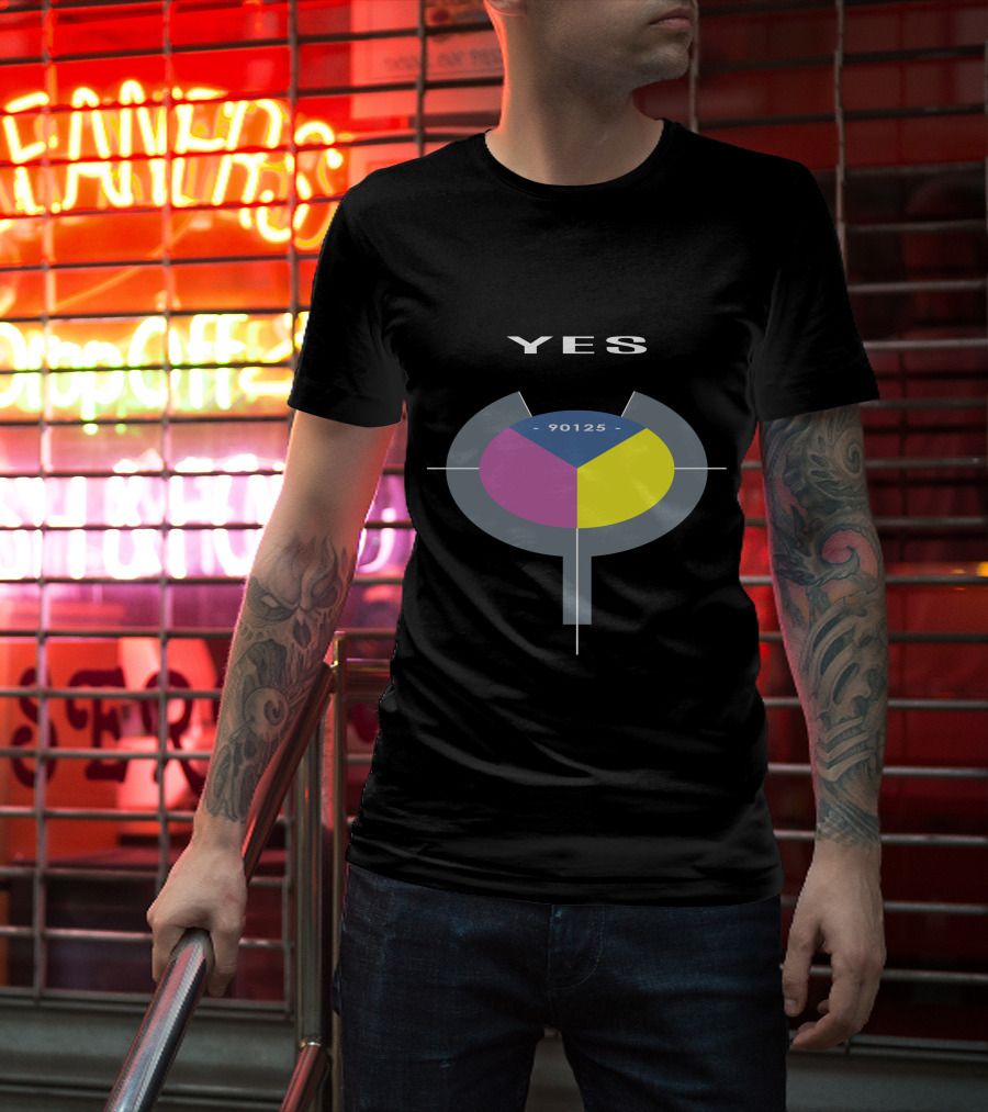 Yes 90125 Album Cover Art T-Shirt