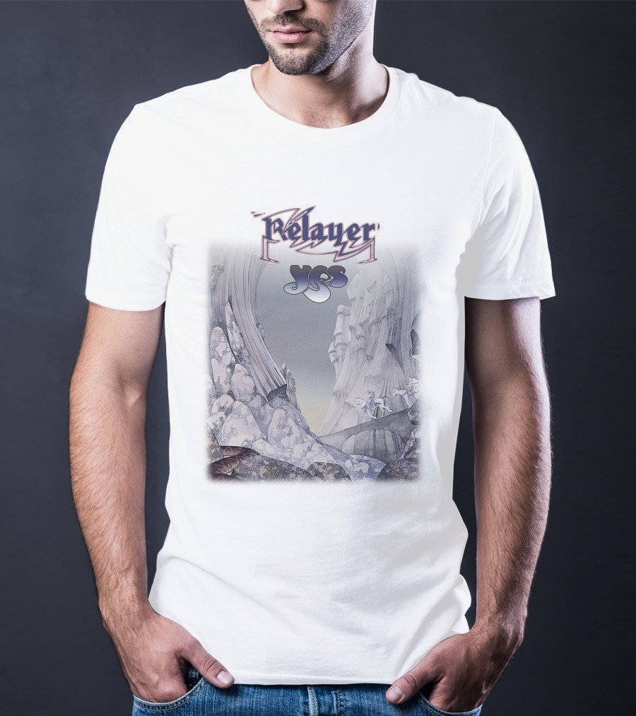 Relayer Yes Album Art Fantasy Landscape T-Shirt