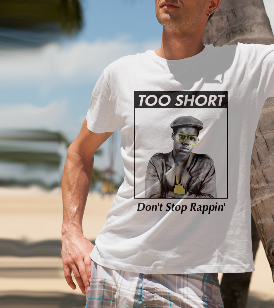 Too Short Don't Stop Rappin' 1980S Hip Hop T-Shirt