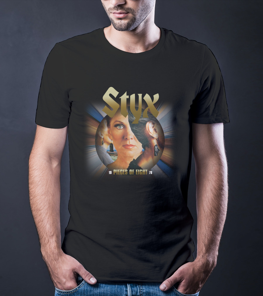 Styx Pieces Of Eight 1978 Album Cover T-Shirt