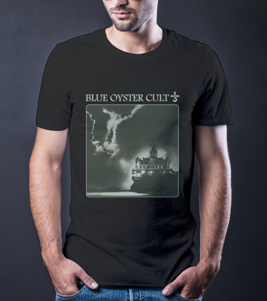 Blue Oyster Cult Castle Lightning Storm T-Shirt