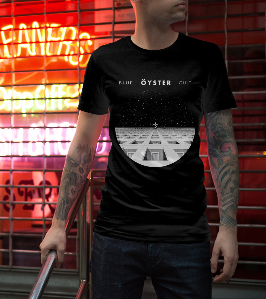 Blue Öyster Cult Geometric Space T-Shirt