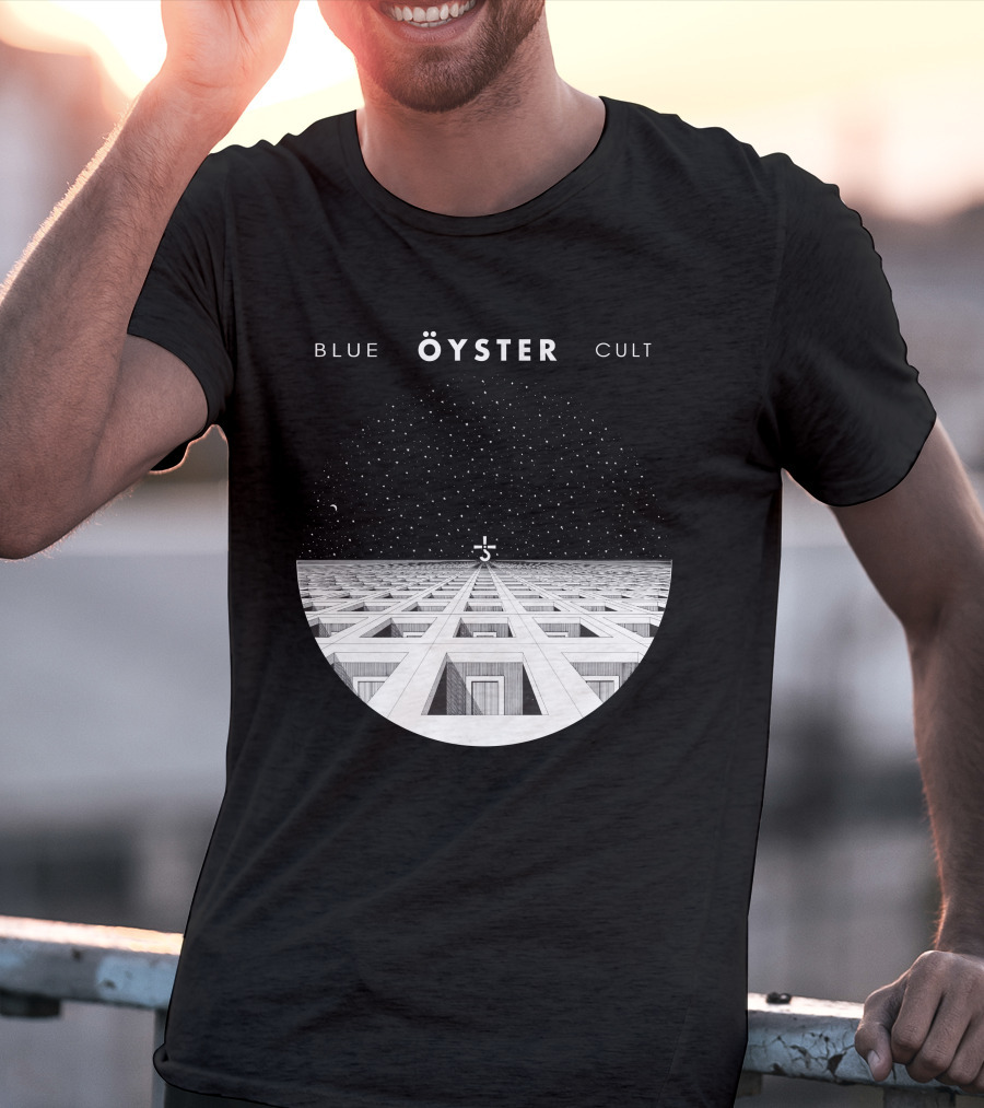 Blue Öyster Cult Geometric Space T-Shirt