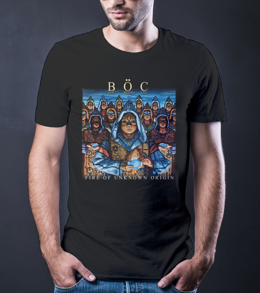 Böc Blue Öyster Cult Fire Of Unknown Origin T-Shirt