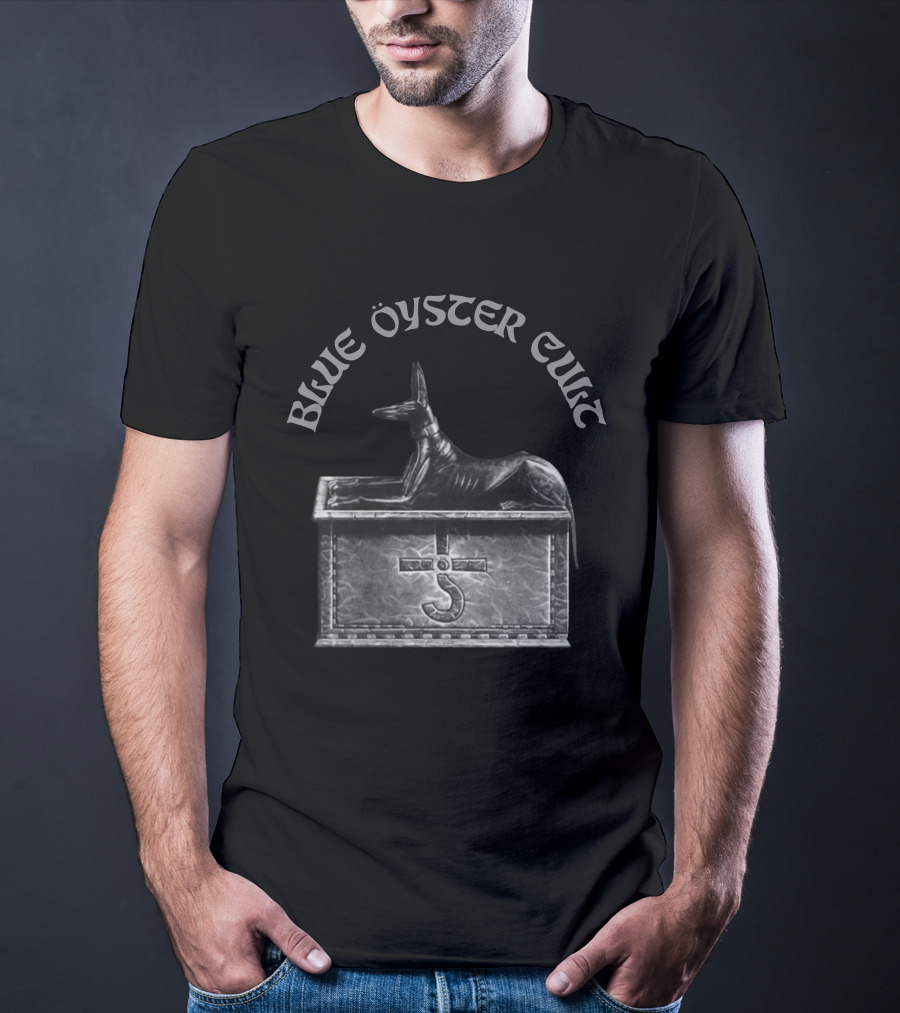 Blue Öyster Cult Anubis Symbol Attic Box T-Shirt