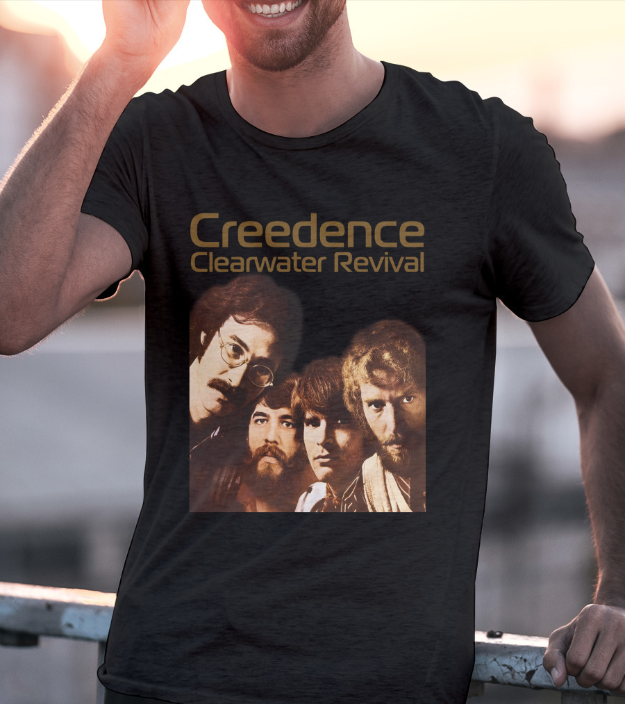 Creedence Clearwater Revival Band Portrait T-Shirt