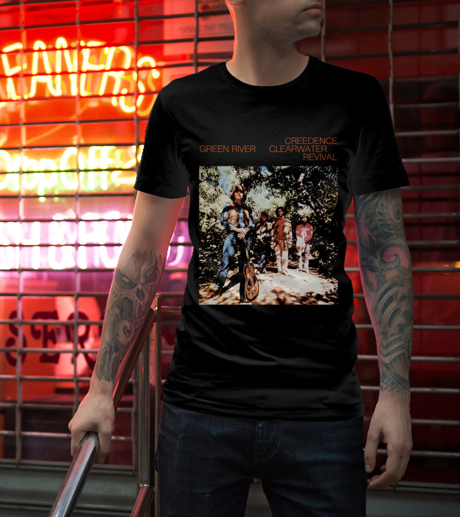 Green River Creedence Clearwater Revival Album Cover Photo T-Shirt