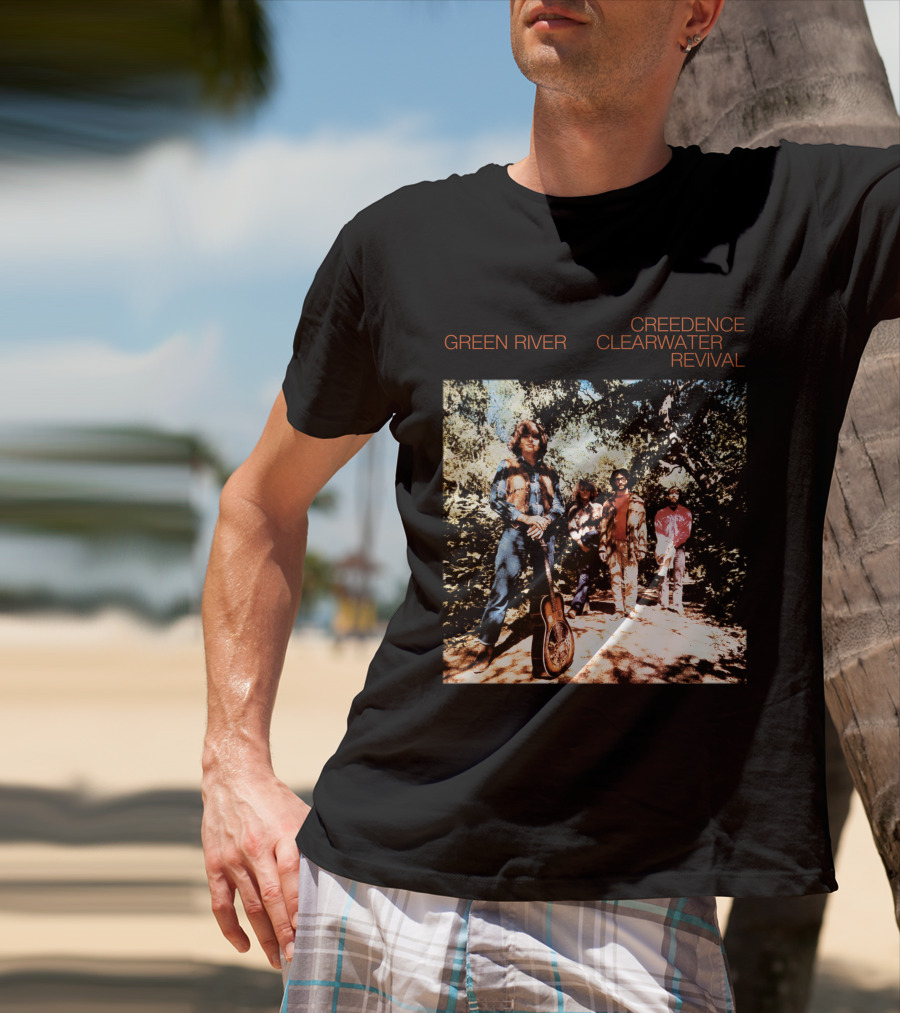 Green River Creedence Clearwater Revival Album Cover Photo T-Shirt