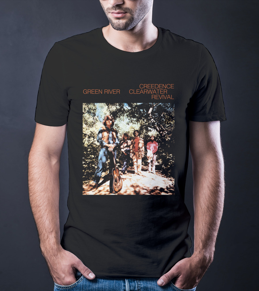 Green River Creedence Clearwater Revival Album Cover Photo T-Shirt