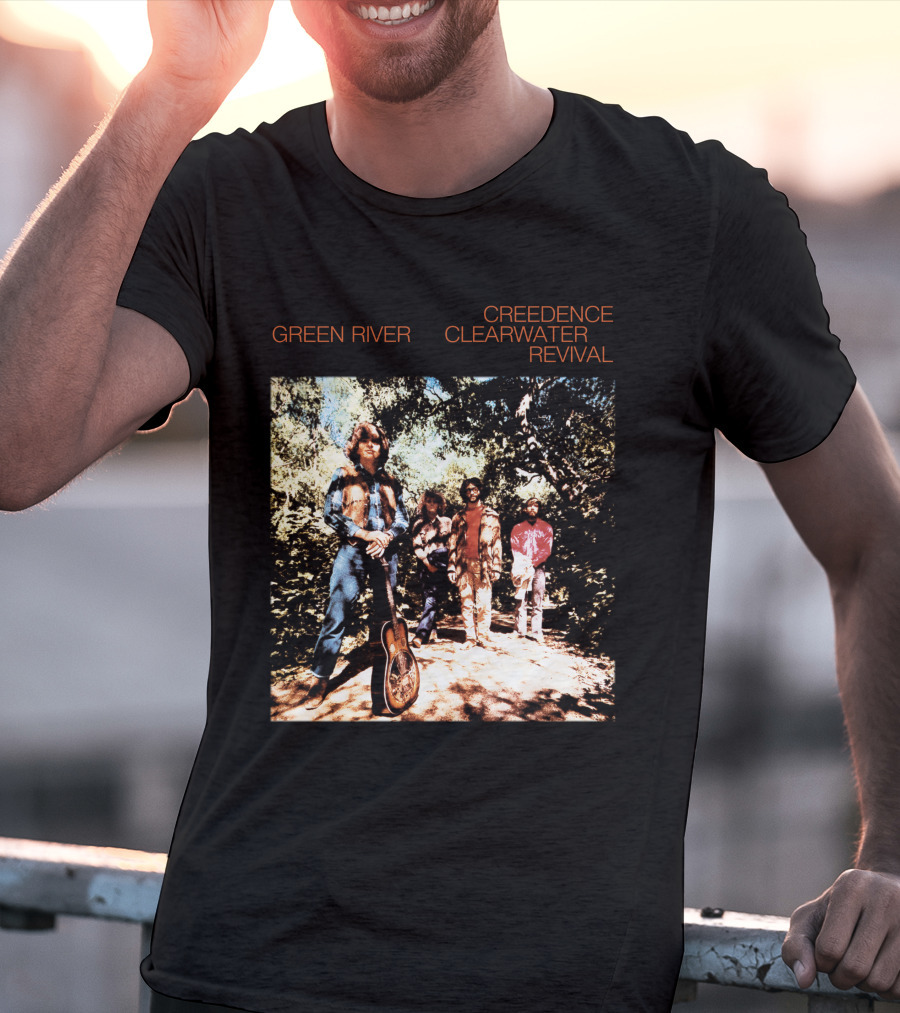 Green River Creedence Clearwater Revival Album Cover Photo T-Shirt