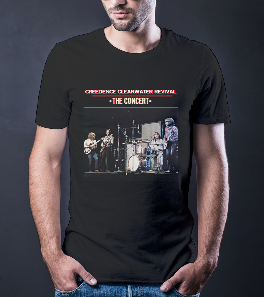 Creedence Clearwater Revival The Concert Live Performance T-Shirt