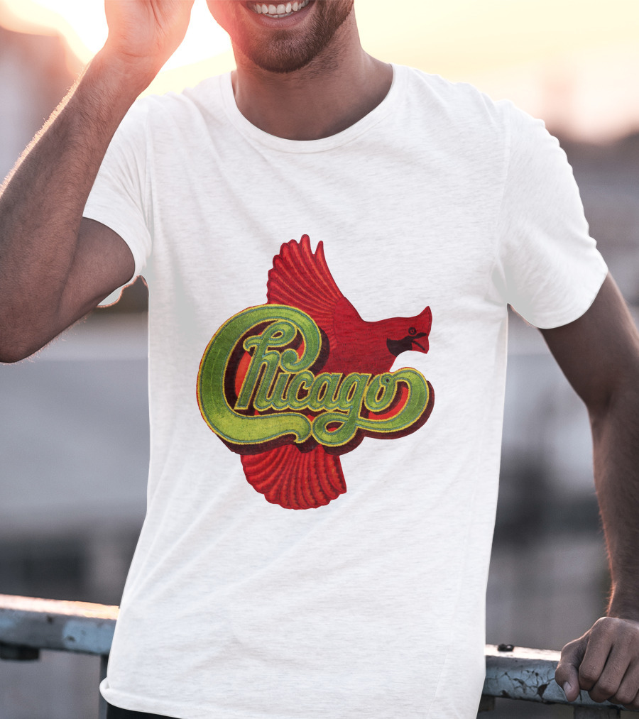 Chicago Cardinal Bird Ccg T-Shirt