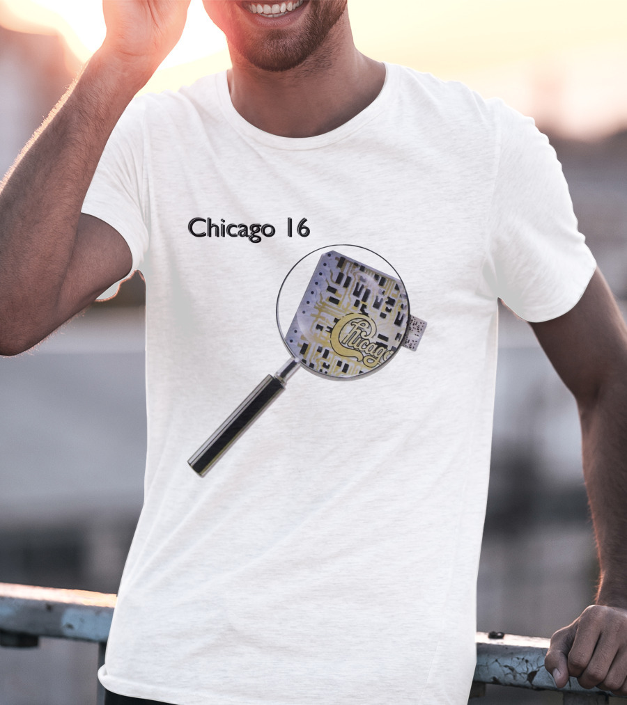 Chicago 16 Magnifying Circuitry T-Shirt