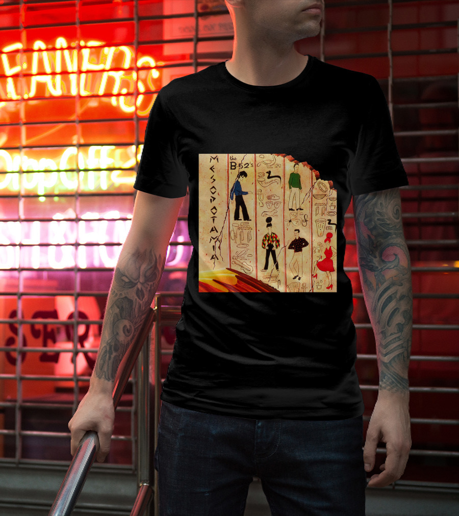 The B-52'S Mesopotamia Vintage Band Art T-Shirt