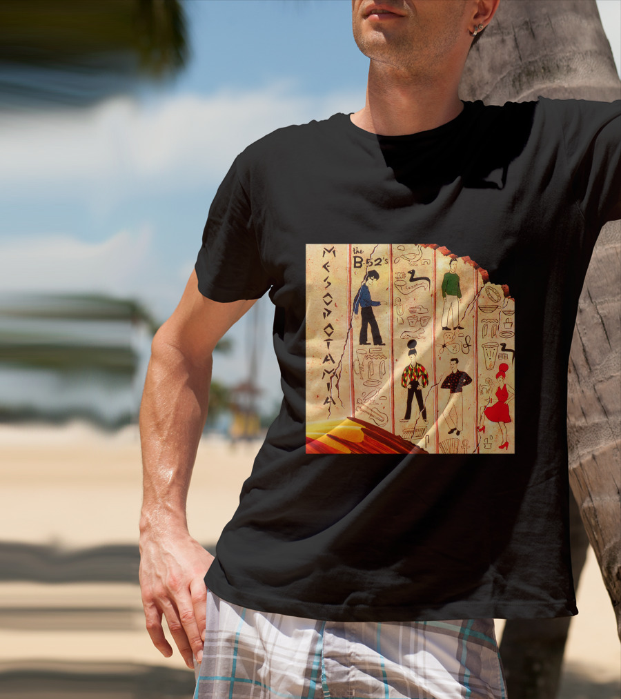 The B-52'S Mesopotamia Vintage Band Art T-Shirt