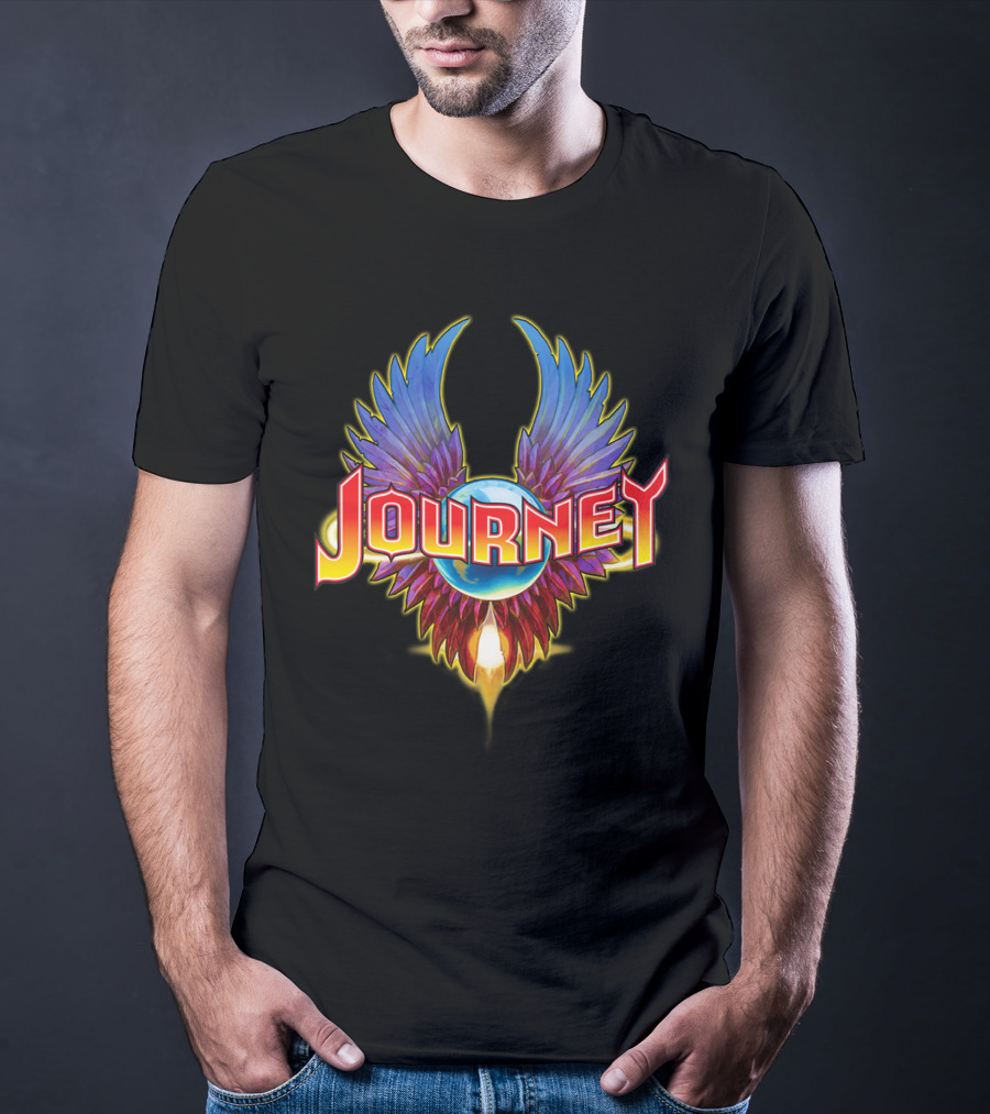 Journey Band Iconic Winged Logo T-Shirt