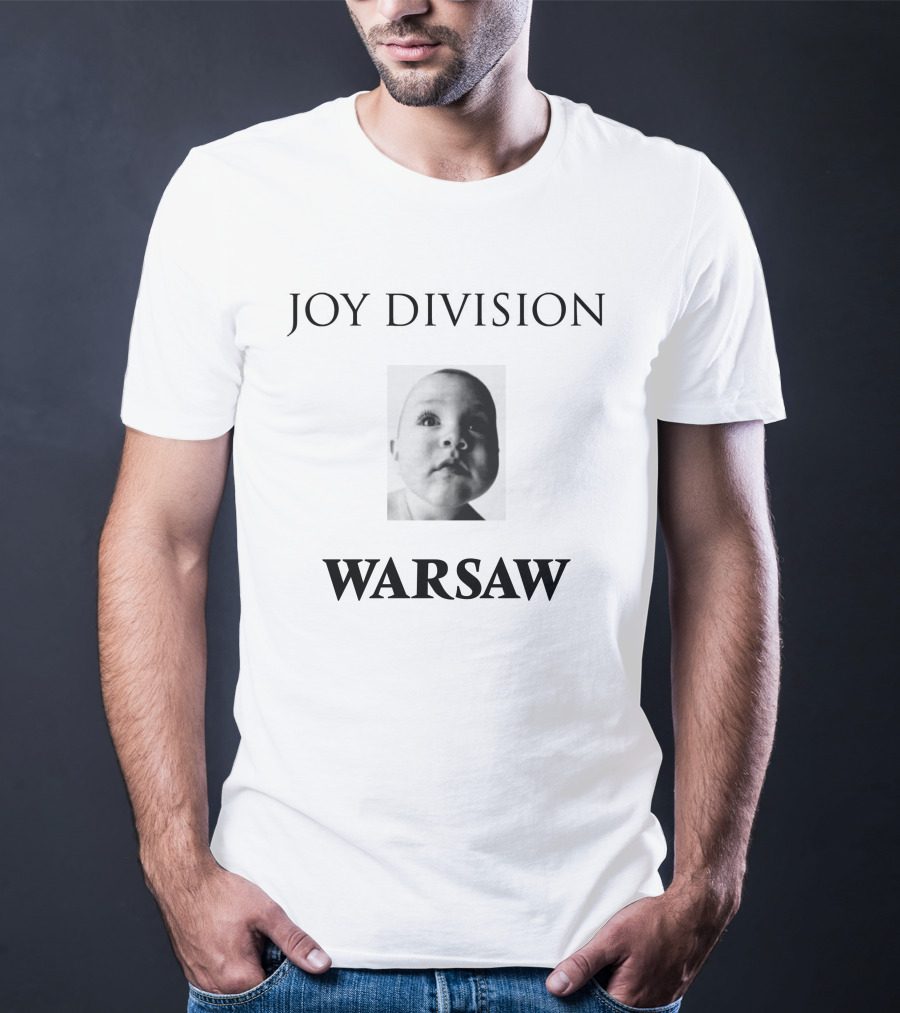 Joy Division Warsaw Baby Photo Album Cover T-Shirt