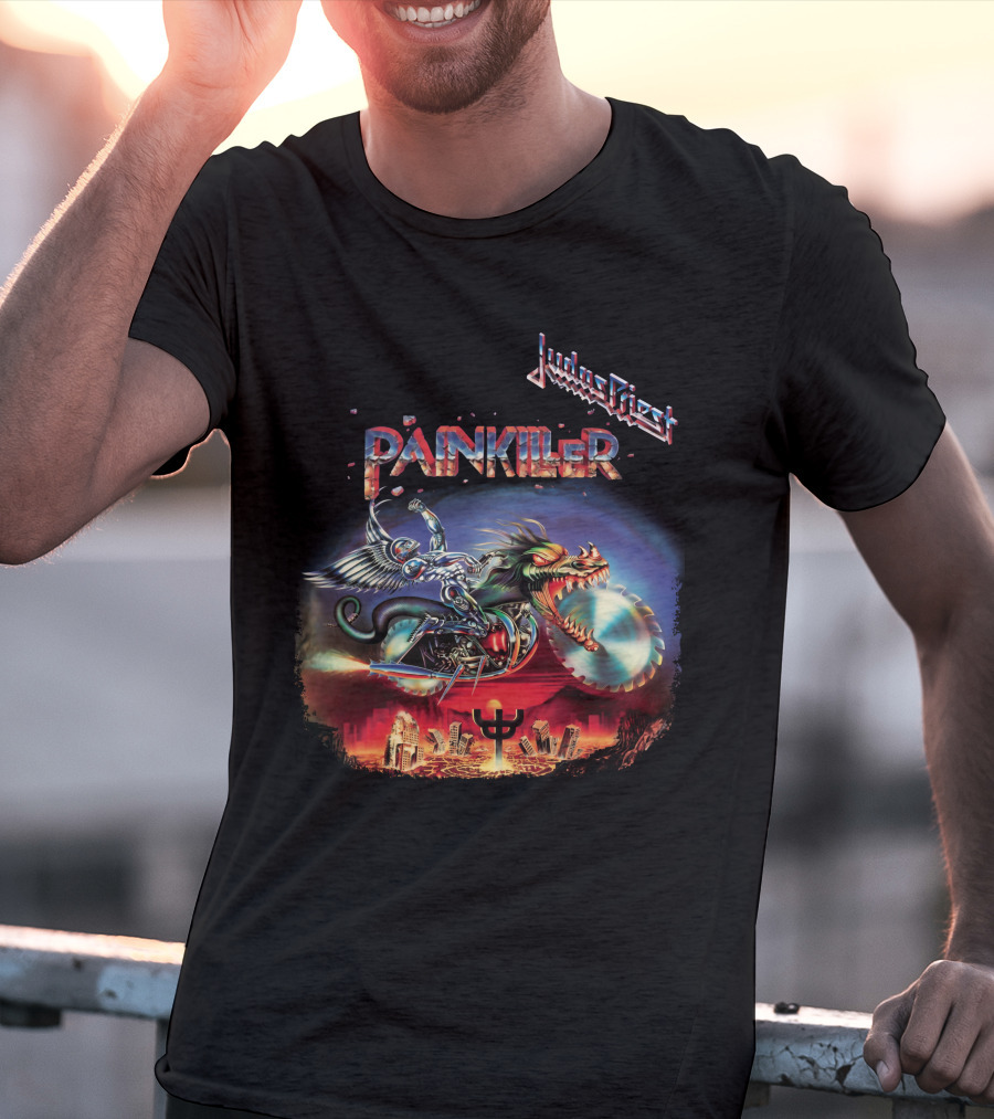 Judas Priest Painkiller Album Artwork Jdpr T-Shirt