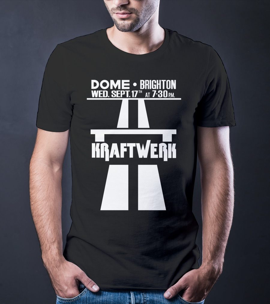 Kraftwerk Brighton Dome September 17Th 7:30 Pm T-Shirt