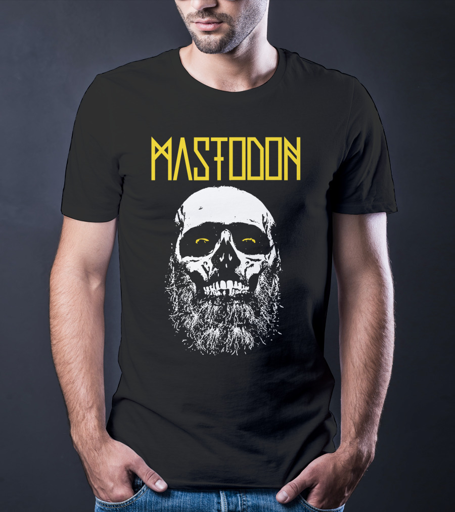Mastodon Skull Artwork T-Shirt