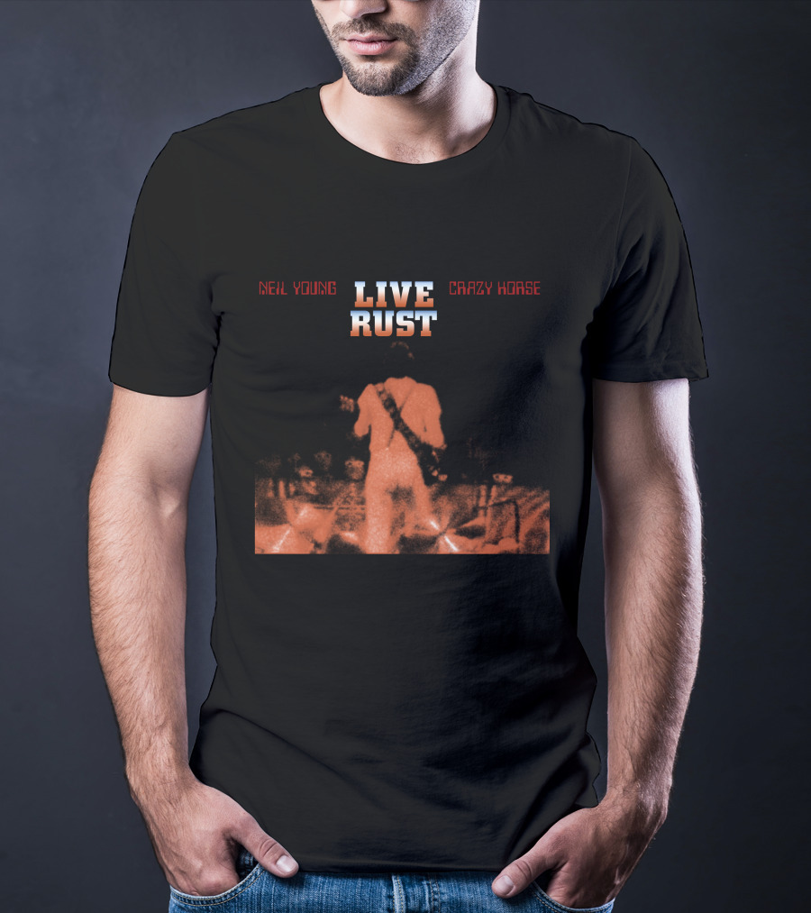 Neil Young Crazy Horse Live Rust T-Shirt