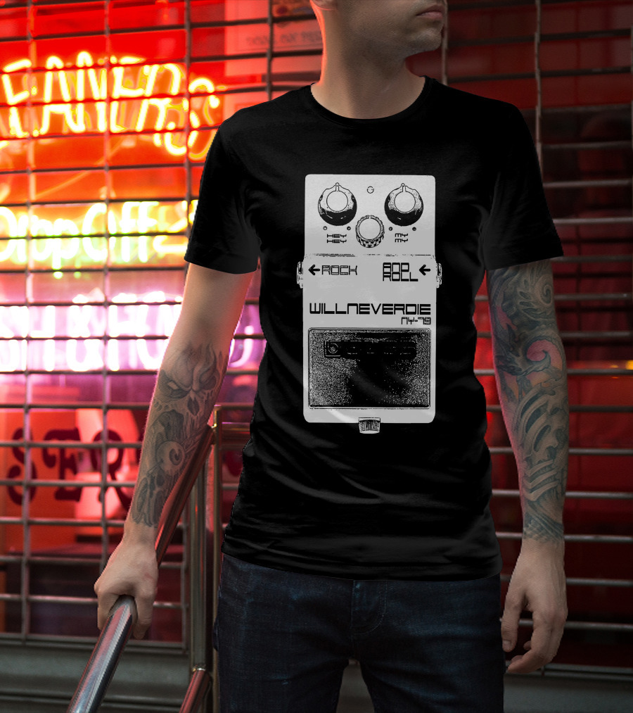 Willneverdie Ny-79 Rock And Roll T-Shirt