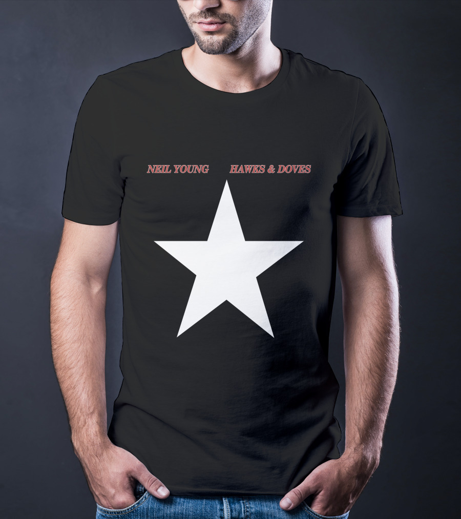 Neil Young Hawks & Doves Star T-Shirt