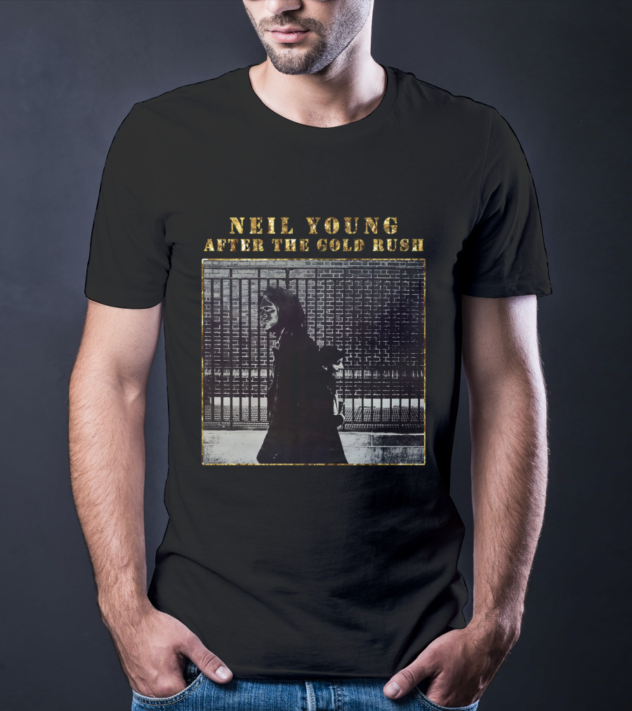 Neil Young After The Gold Rush Album Cover Artwork T-Shirt