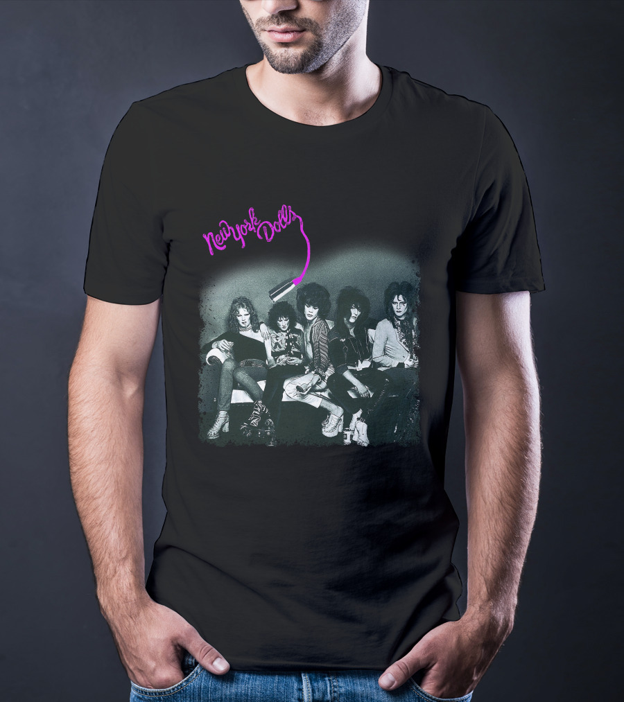 New York Dolls Band Vintage Photo T-Shirt