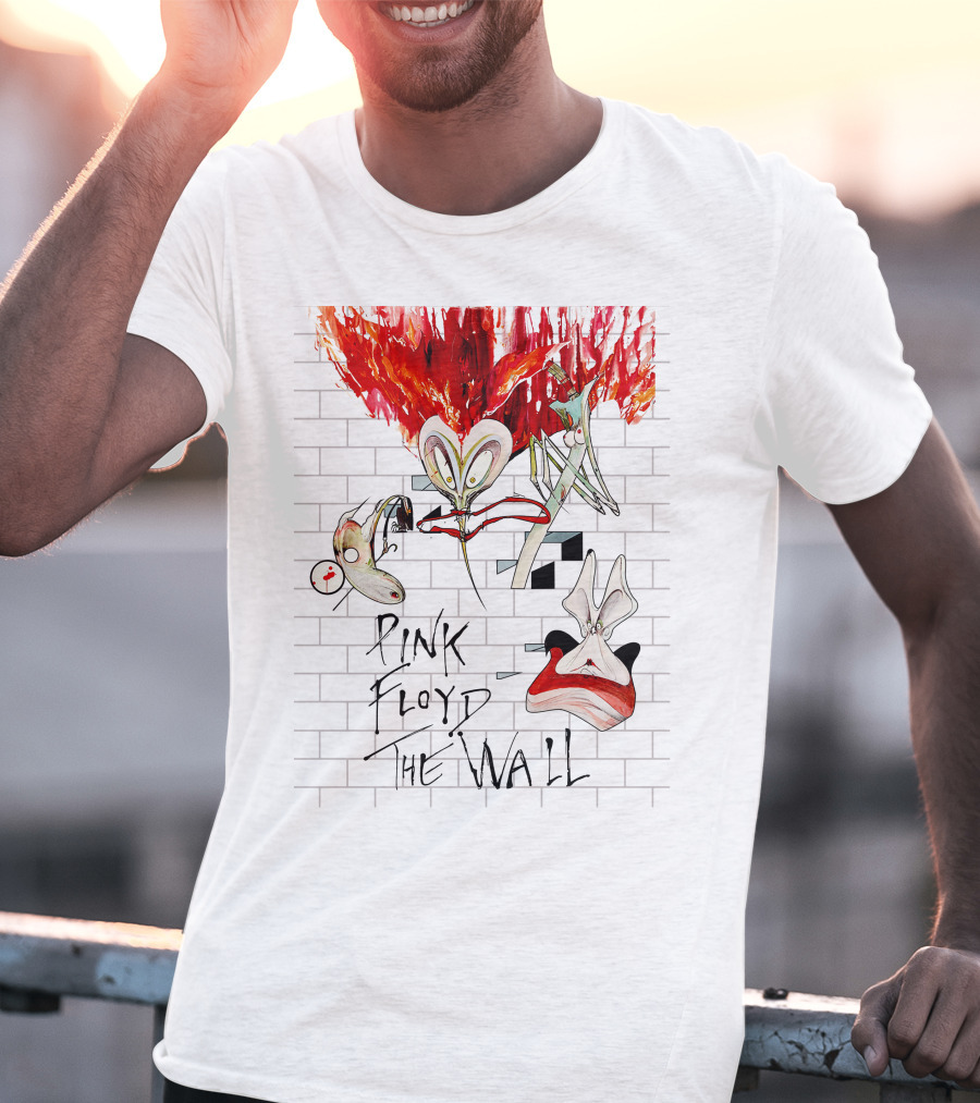 Pink Floyd The Wall Album Cover Art T-Shirt