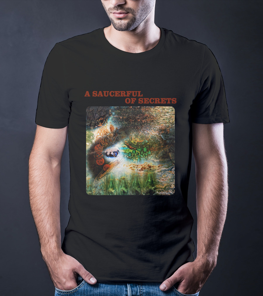 A Saucerful Of Secrets Psychedelic Cosmic T-Shirt
