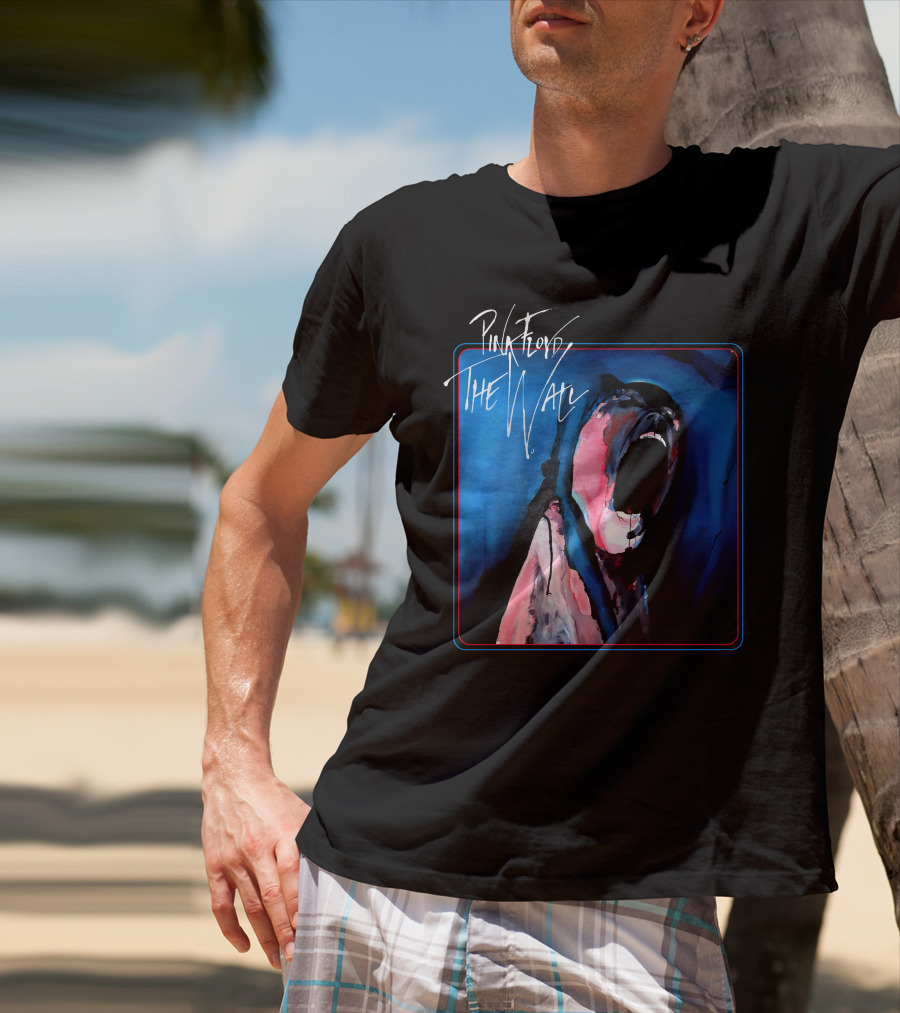 Pink Floyd The Wall Album Cover Art Scream T-Shirt