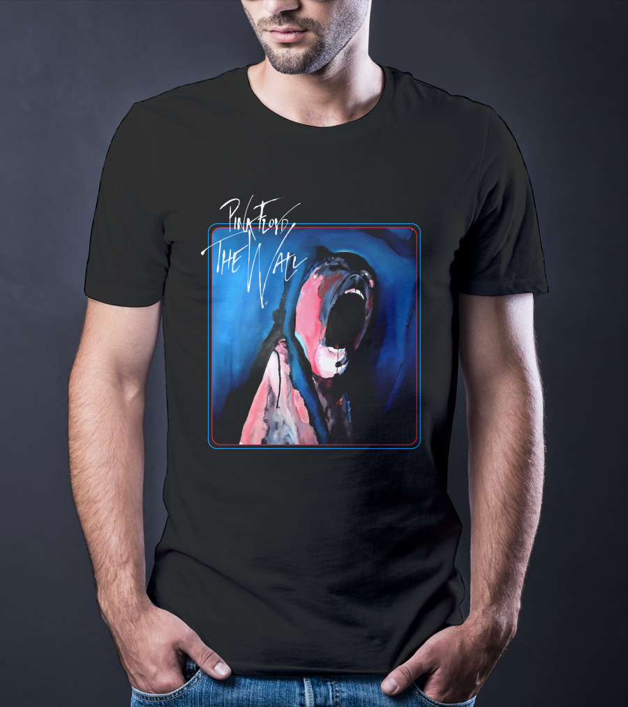 Pink Floyd The Wall Album Cover Art Scream T-Shirt